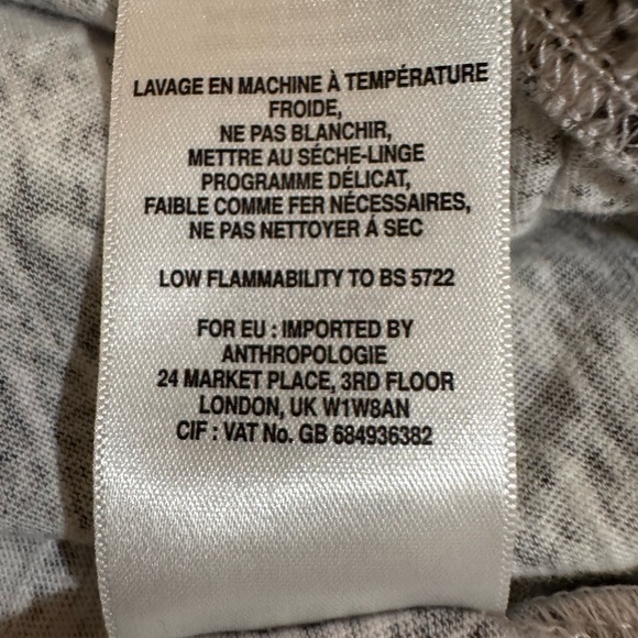 T.La Anthropologie Jia Smocked Tube Top. Size XS EUC - Picture 7 of 8